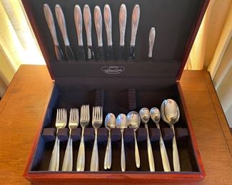 Gorham “Willow” sterling flatware, service for 8