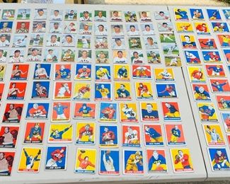 Baseball, Football & Boxing Cards - collection begins in the 50’s