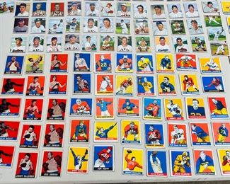Baseball, Football & Boxing Cards - collection begins in the 50’s