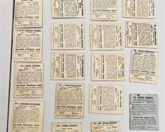 Baseball, Football & Boxing Cards - collection begins in the 50’s