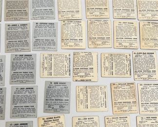 Baseball, Football & Boxing Cards - collection begins in the 50’s