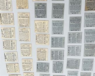 Boxing Card Collection