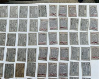 Baseball & Football Card Collection beginning in the 50’s