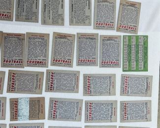 Baseball & Football Card Collection beginning in the 50’s