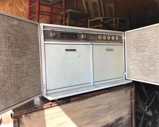 General Electric Radio Cabinet