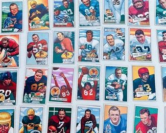 Baseball & Football Card Collection beginning in the 50’s