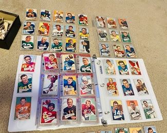 Baseball & Football Card Collection beginning in the 50’s