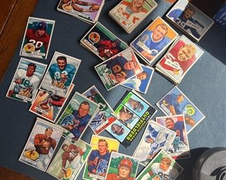 Baseball & Football Card Collection beginning in the 50’s