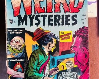 Weird Mysteries comic