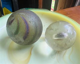 Hand Blown Marbles - #6