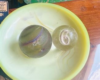 Hand Blown Marbles - #6