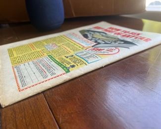 1952 Mad #1 10 cents - great condition for its age. No writing or missing pages. Minimal bug damage on edges (chewed paper). Intact.