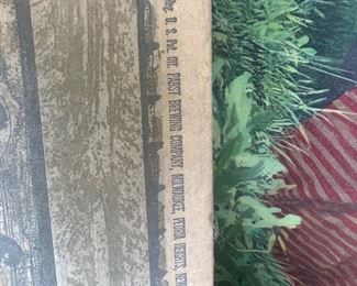 Pabst Blue Ribbon Motorized Shadow Box Advertising - wheel spins - light works!