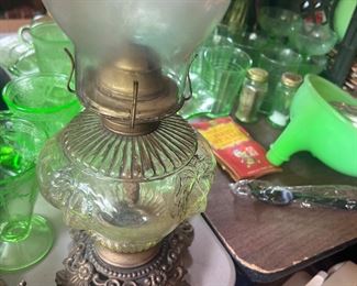 UV Reflective Lion Head Oil Lamp - Empire