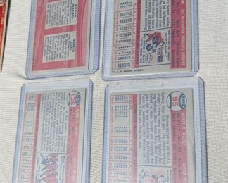 Baseball Cards including Mickey Mantle