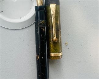 Celluloid Parker Duofold Fountain Pen.
