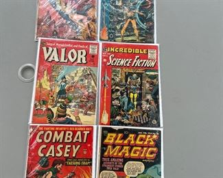 Combat Casey, Black Magic & Other Comics.