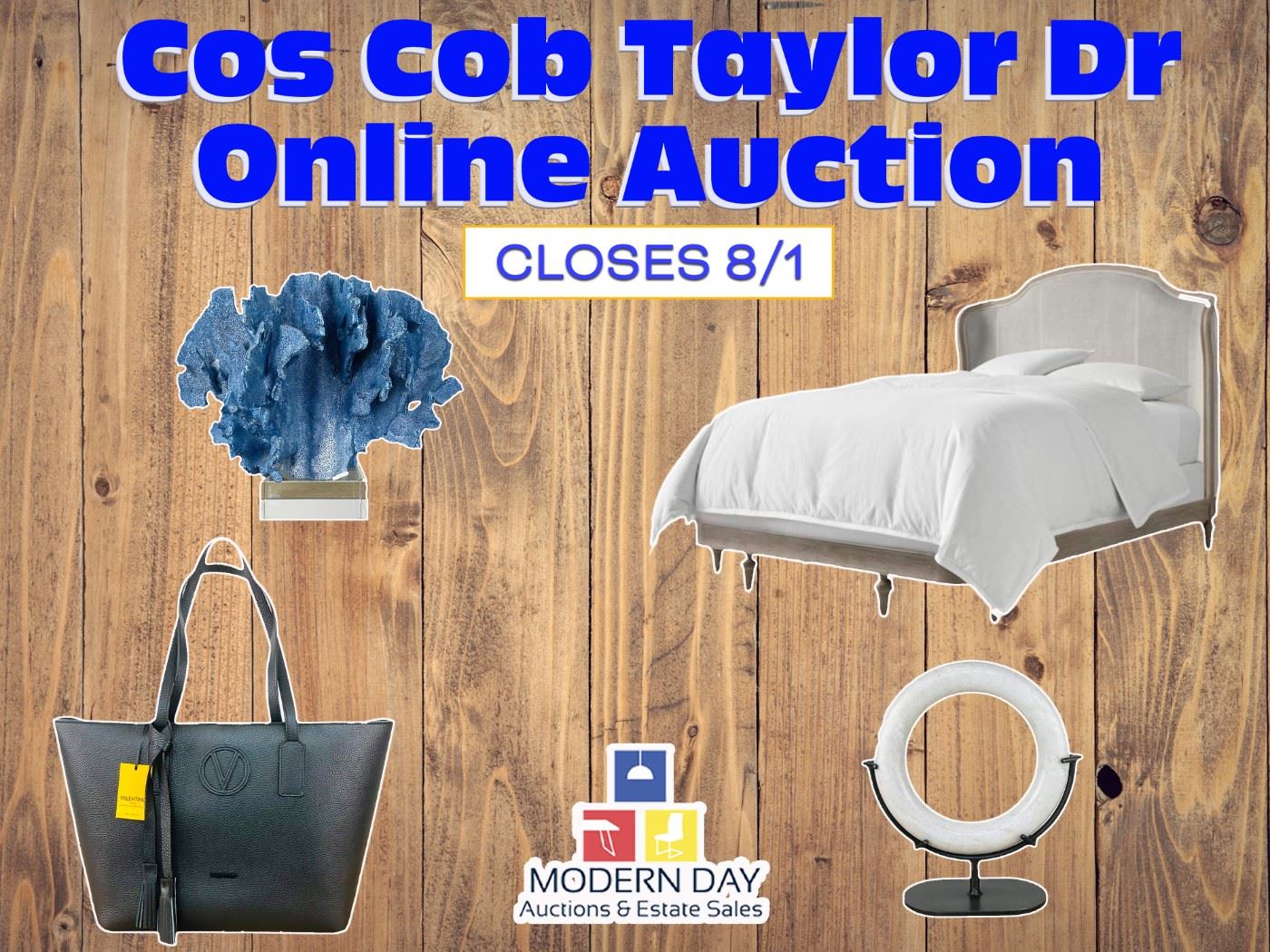 Cos Cob Taylor Drive Online Auction starts on 7/24/2023
