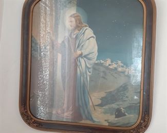  framed Religious picture