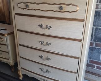 PENDING PU french provencial chest