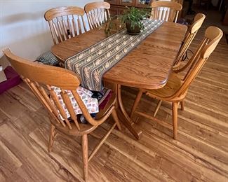 OAK DINING SET