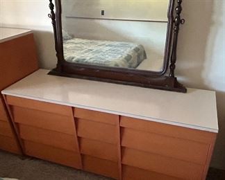 VINTAGE HANDMADE DANISH MODERN DRESSER(MIRROR DOES NOT GO WITH THIS)