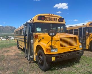 #10 - 2002 International Blue Bird 78 Passenger Bus