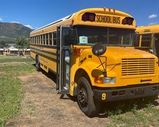 #9 - 2002 International Blue Bird 78 Passenger Bus