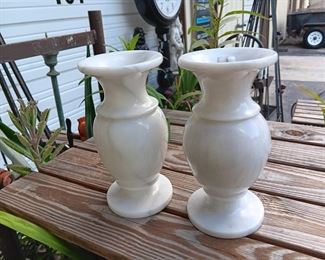 Marble vases