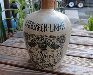 Pottery, vases, ironwork, etc