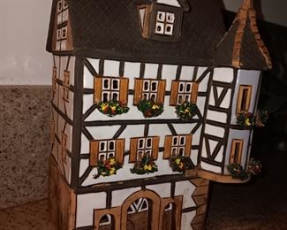 Tea light house 