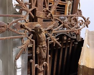 Large French iron cross