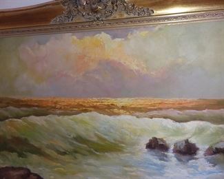 Oil paintings and other artwork 