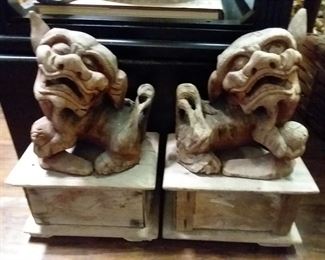 Wood figures