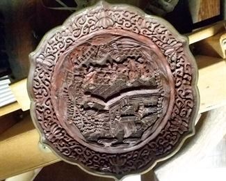 Chinese cinnabar and art