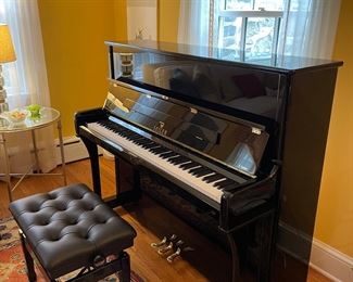 Incredible New Condition E. Seiler Vertical Piano - Model ED126 Serial# ILLFU0030