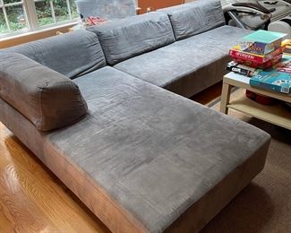 West Elm Gray Sectional