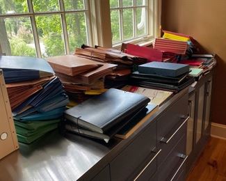 Tons of Office Supplies - including folders & files