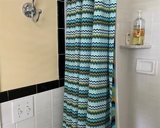 Missoni Shower Curtain with Matching Towels