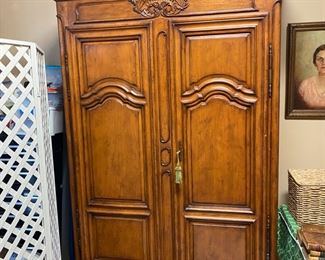 Beautiful fruitwood armoire 