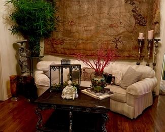 Exquisite collections , tapestries, porcelains, bronzes, art glass, antique furniture, and so much more  