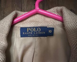 9 Women's Jackets: Chanel, Oscar De La Renta, Ralph Lauren, Escada, Crisca & More, Sizes Vary
Lot #: 3