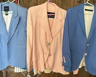 12 Women's Jackets: Phillip Lim, Michael Kors, Ralph Lauren, Land's End, Smythe & More, Sizes Vary
Lot #: 28