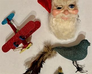 Over 30 Christmas Tree Ornaments & Clips, Some Vintage, Some New
Lot #: 161