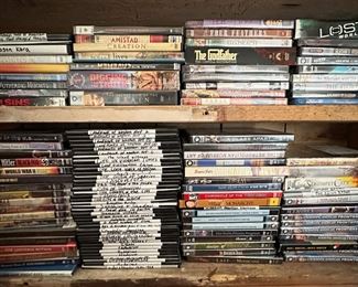 Over 100 DVDs Movies
Lot #: 131