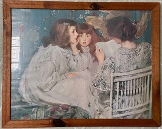 James Jebusa Shannon "Jungle Tales" Framed Print
Lot #: 99
