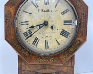 Vintage L. Loafler Pendulum Wall Clock Refurbished With Modern Battery Power
Lot #: 127