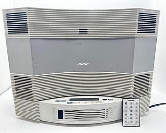 Bose Acoustic Wave Music System & Bose CD Player, With Remote, Model: CD-3000
Lot #: 129
