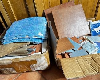 2 Boxes Of Assorted Tiles, Left-overs From Home Renovation Projects
Lot #: 176