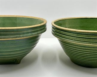 2 Antique McCoy Stoneware Mixing Bowls
Lot #: 19